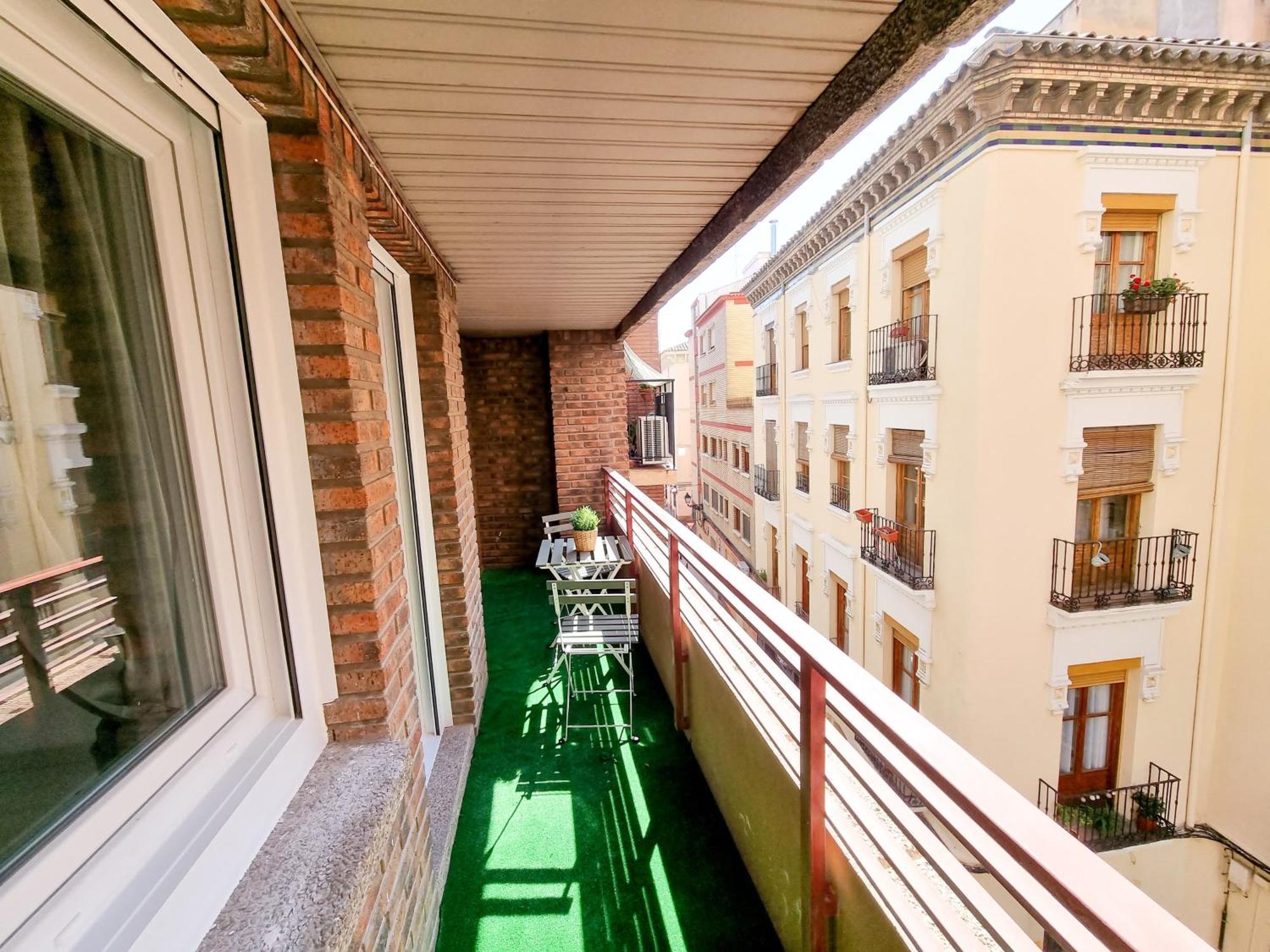 El Teatro Del Pilar Lägenhet Zaragoza Exteriör bild